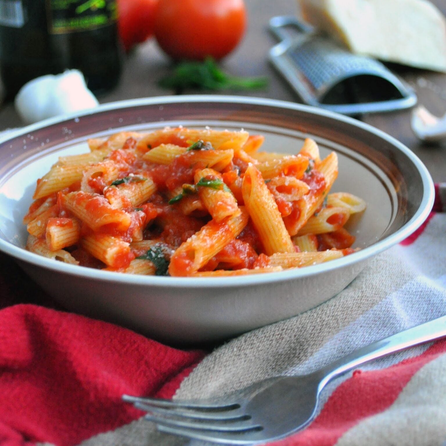 Classic Italian Penne all'Arrabbiata Recipe - Cooking with Manuela