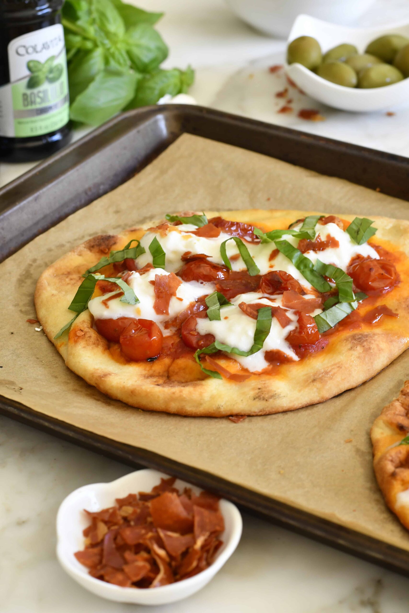 Caprese Style Flatbread