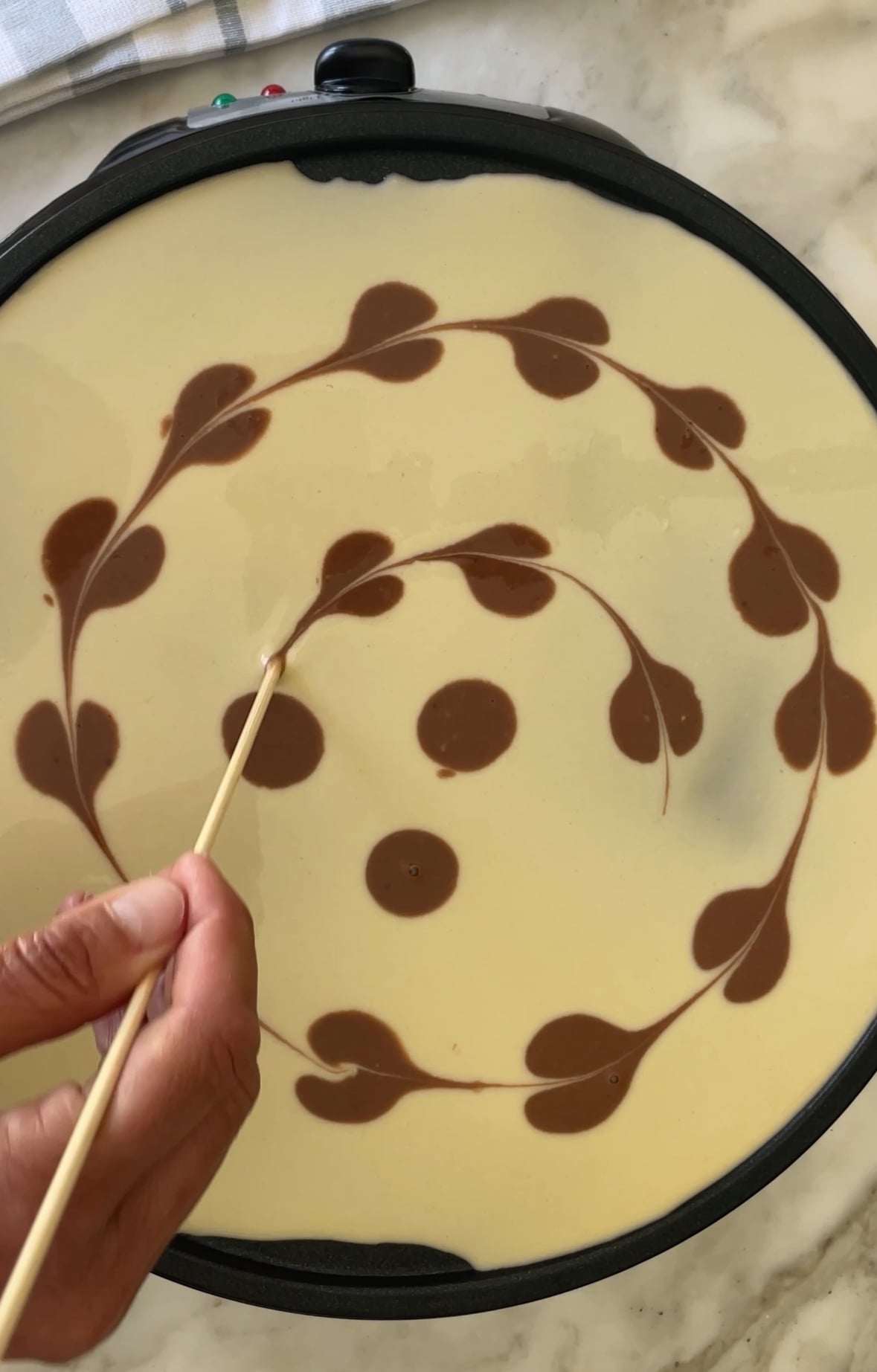 How to Make Crêpes with Chocolate Hearts