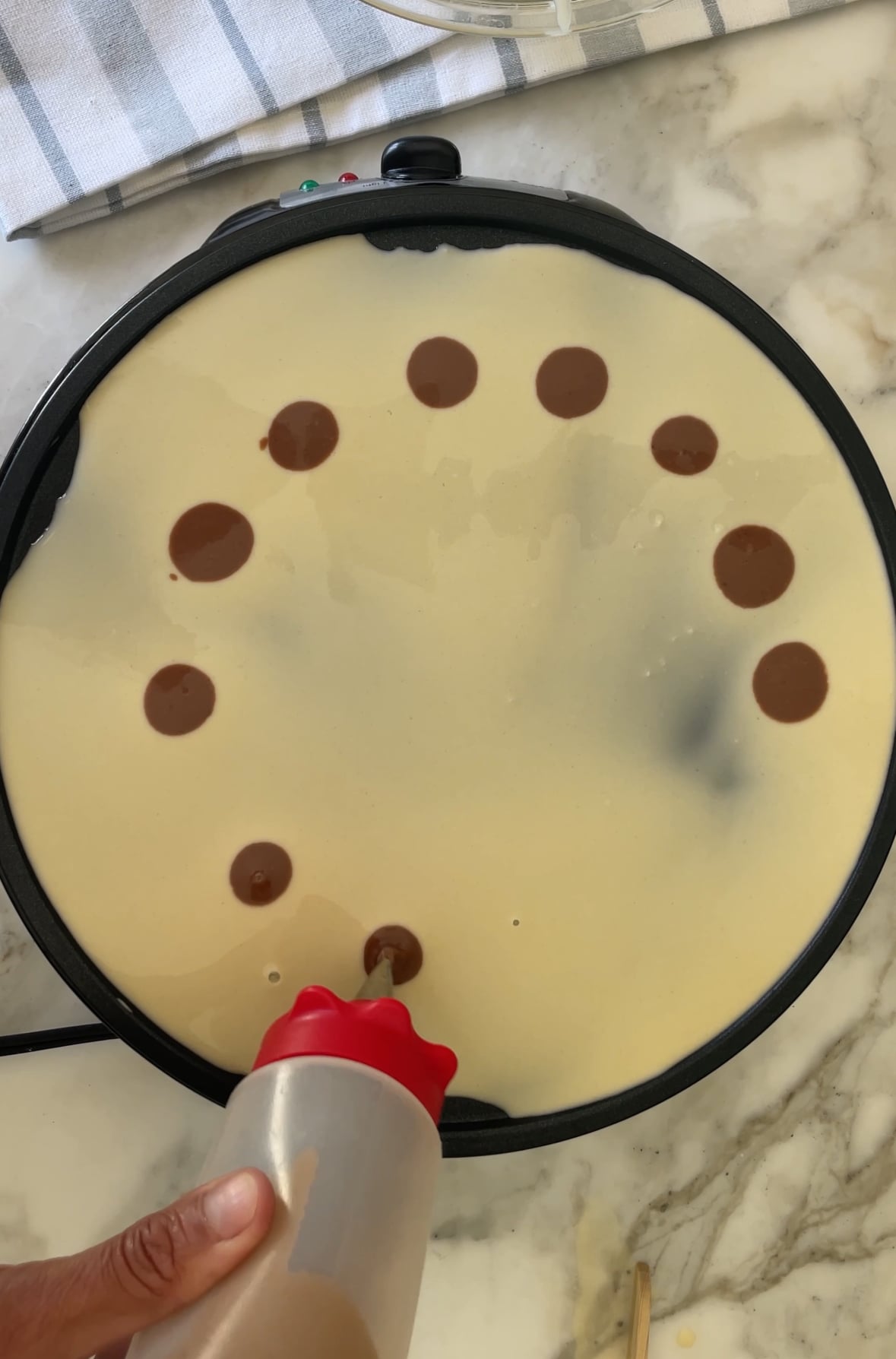 How to Make Crêpes with Chocolate Hearts
