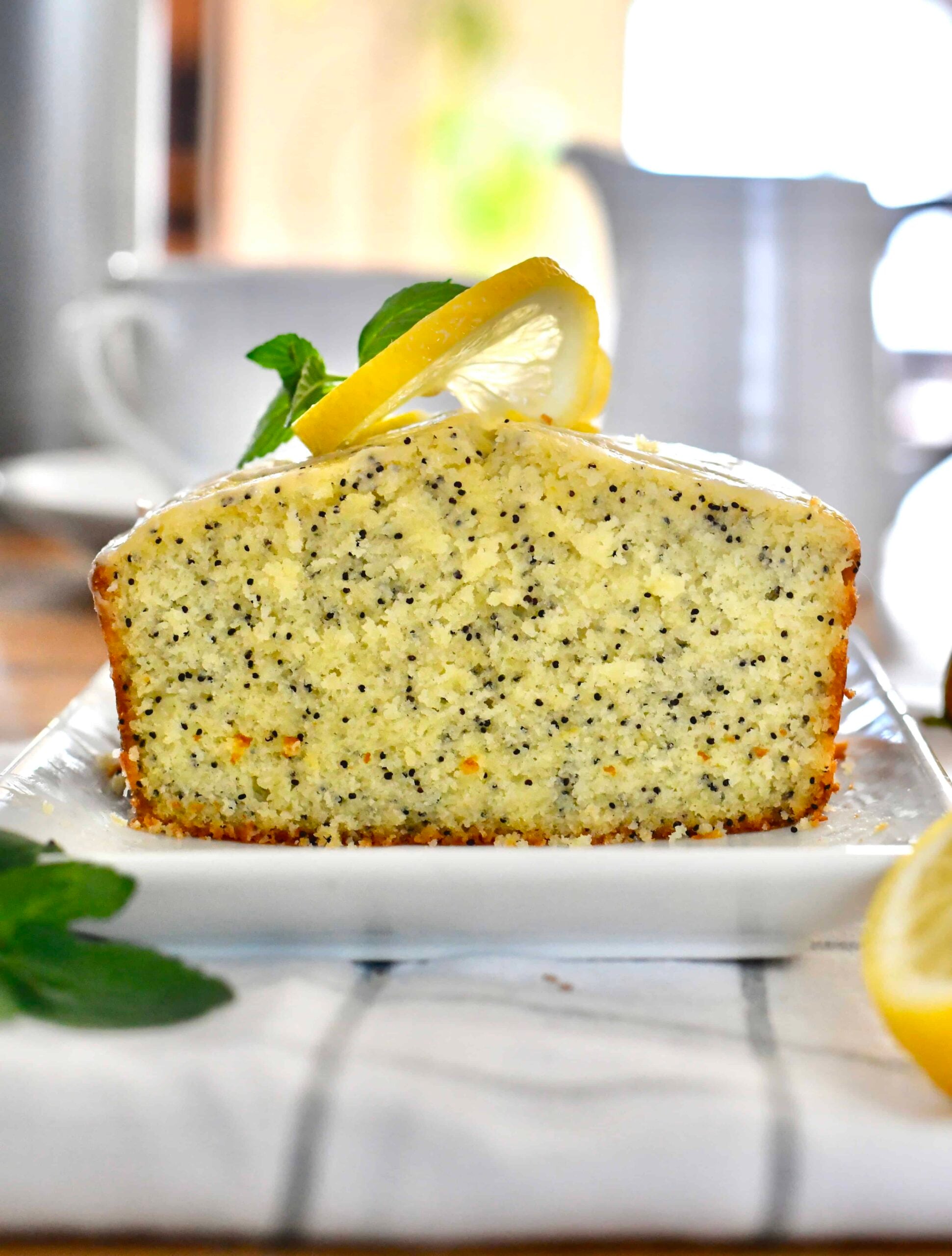 Lemon Poppy Seed Loaf Cake