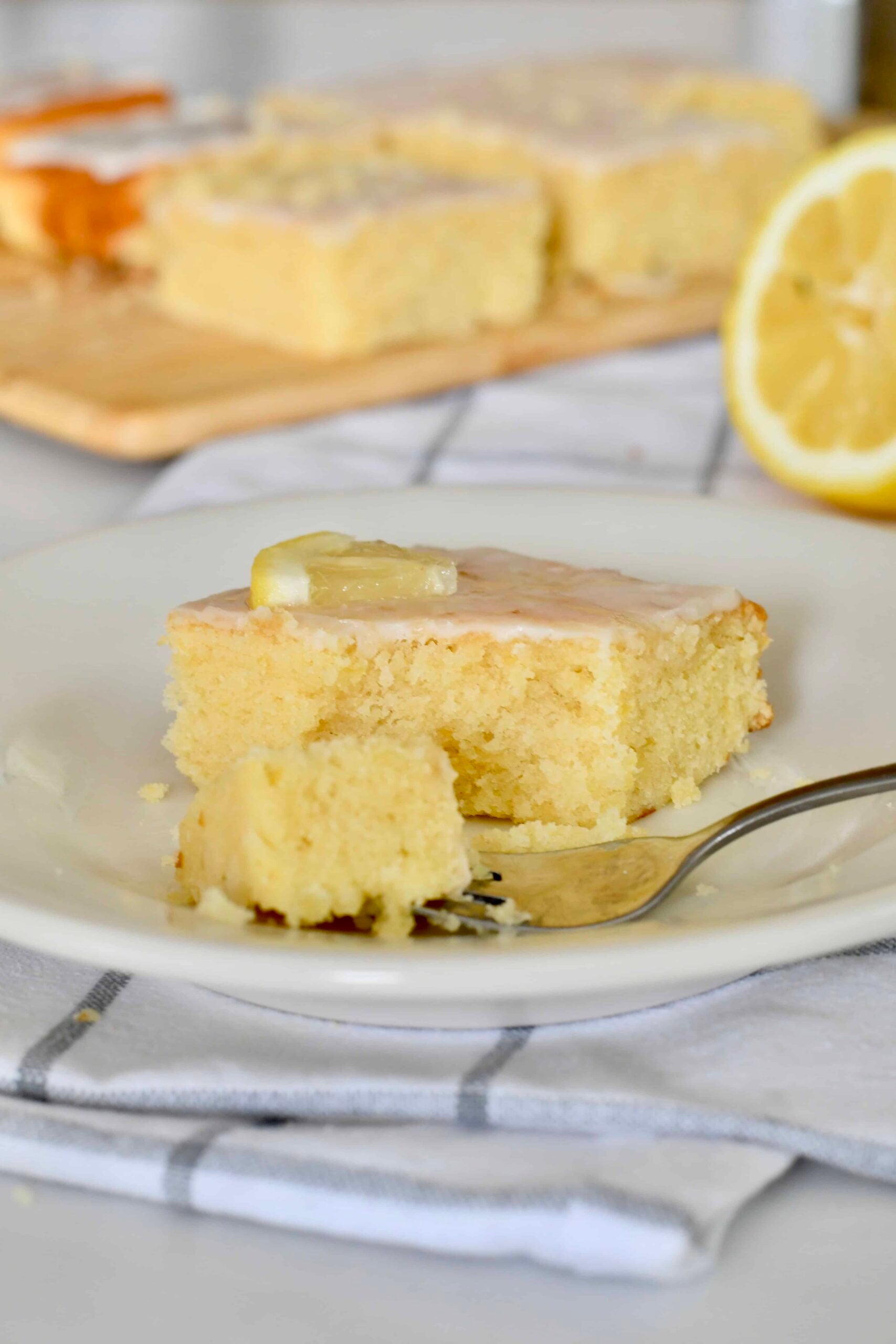 Zesty Lemon Blondies Recipe
