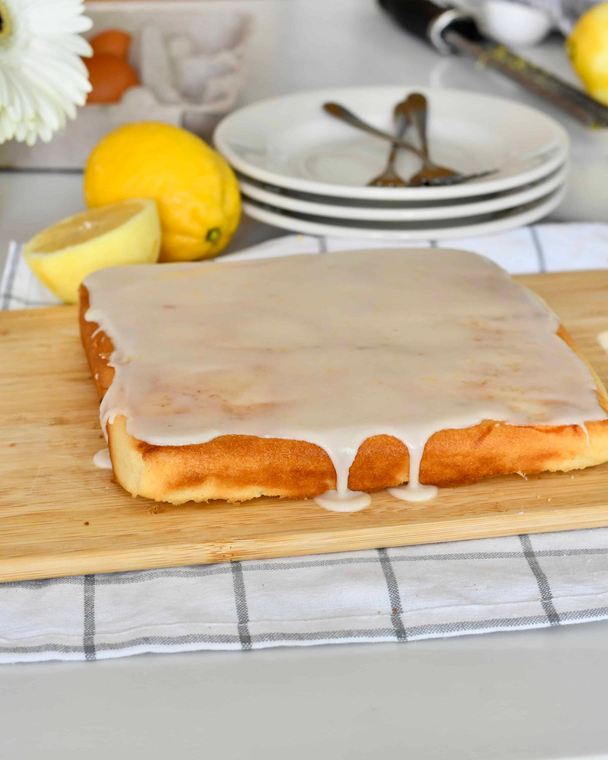 Zesty Lemon Blondies Recipe