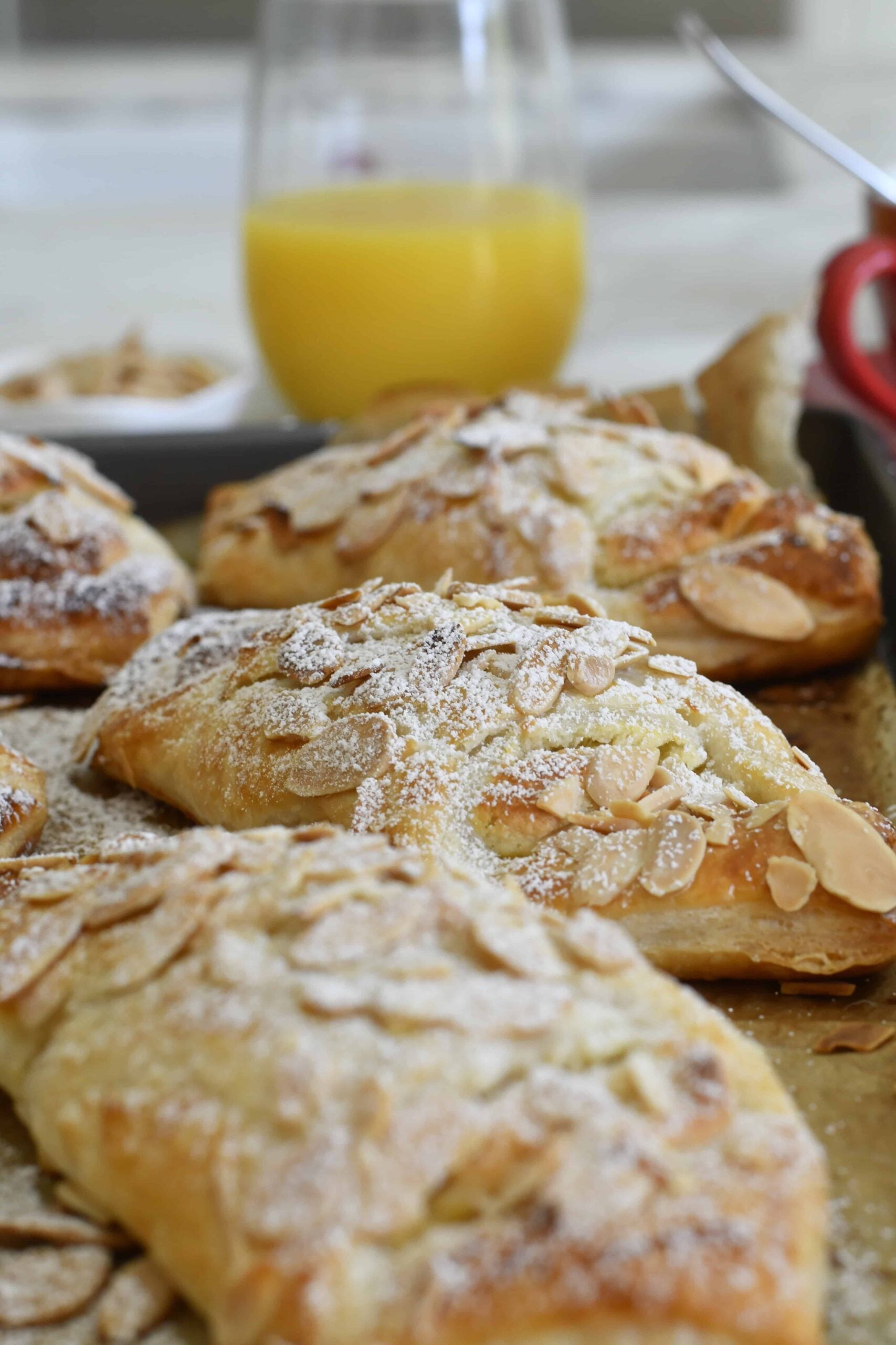 Flaky Almond Frangipane Puff Pastries