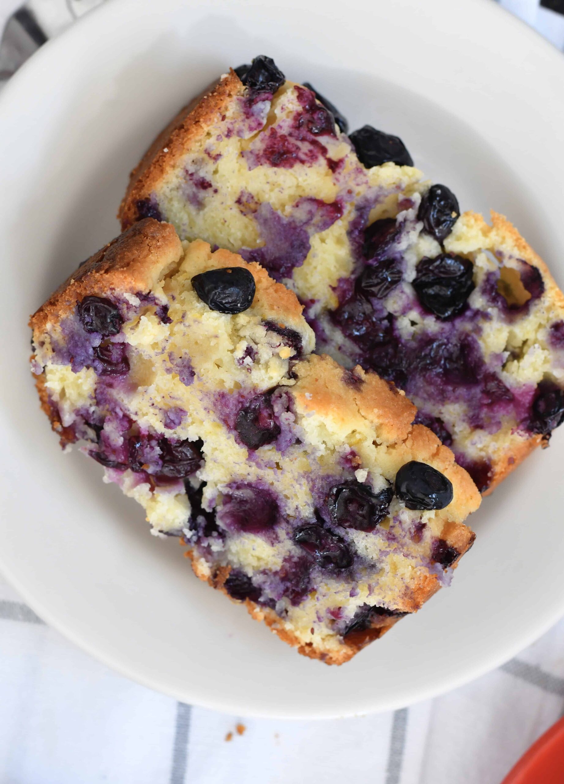 Gluten-Free Blueberry Lemon Loaf Cake