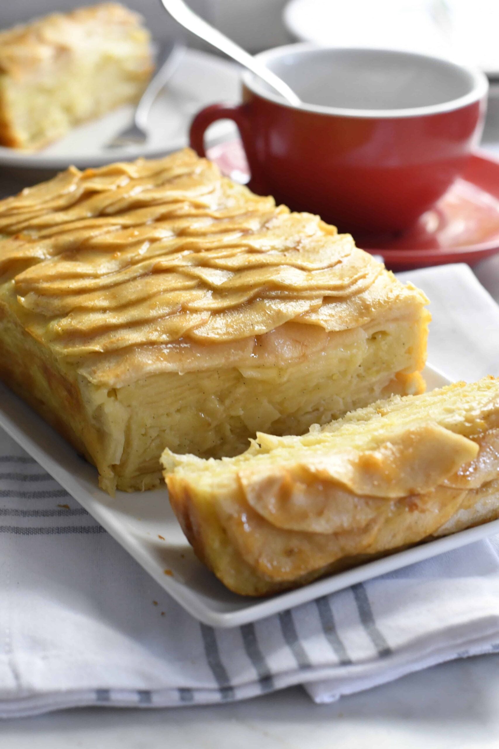 Invisible Apple Loaf Cake