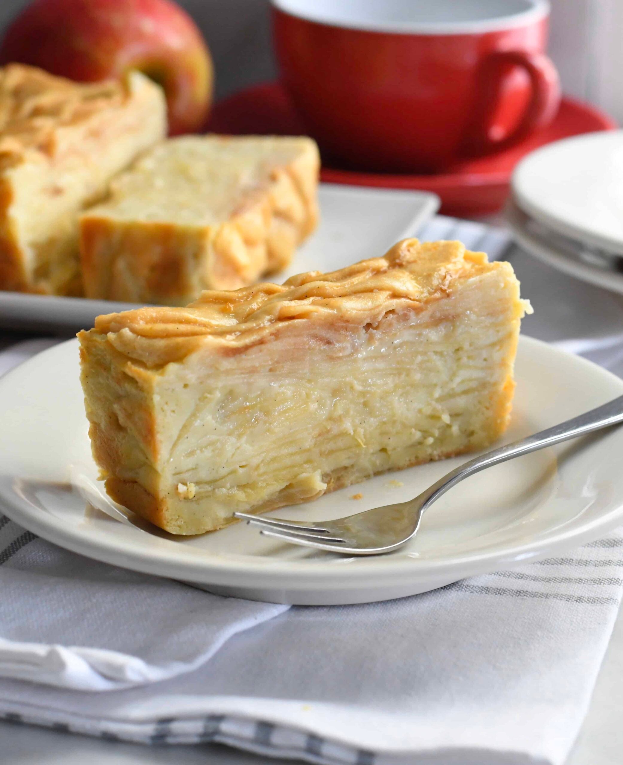 Invisible Apple Loaf Cake