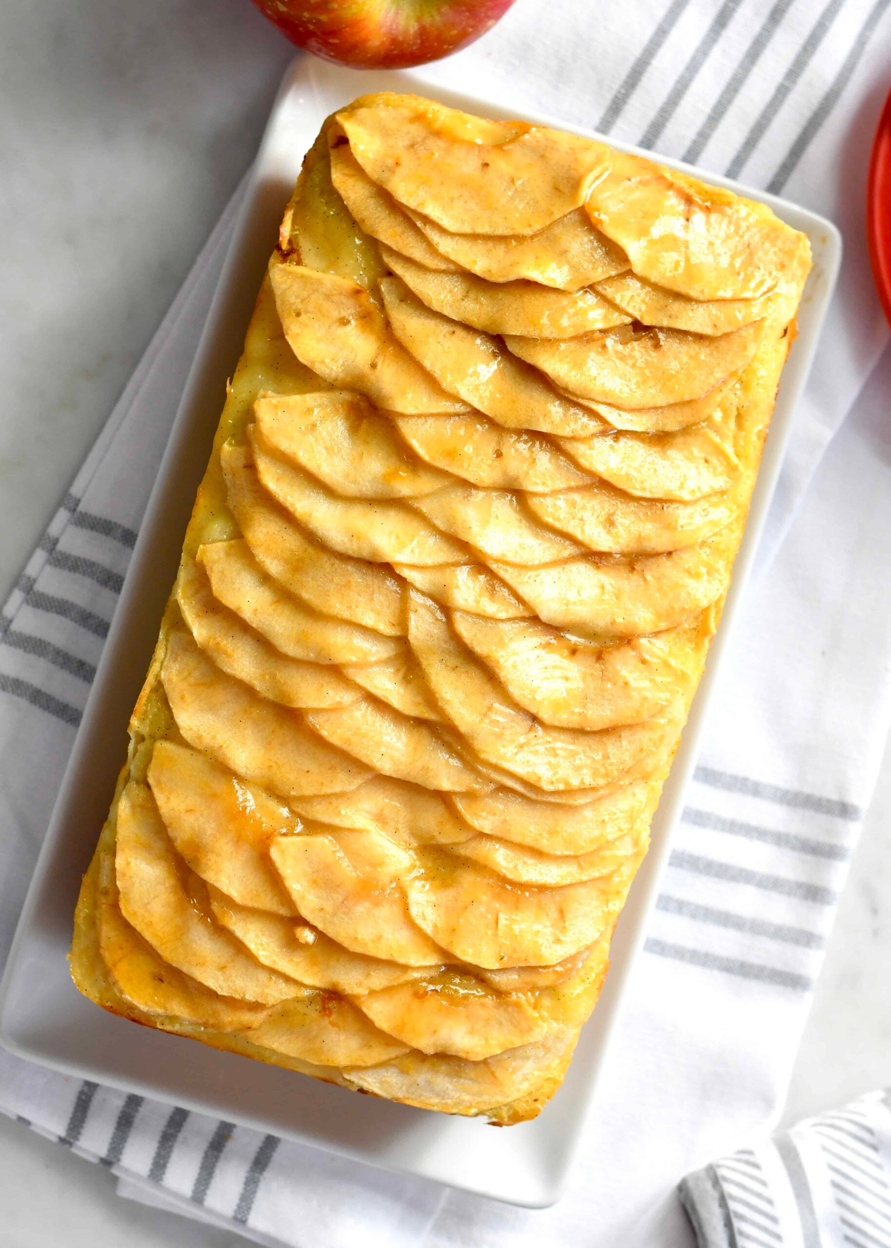 Invisible Apple Loaf Cake