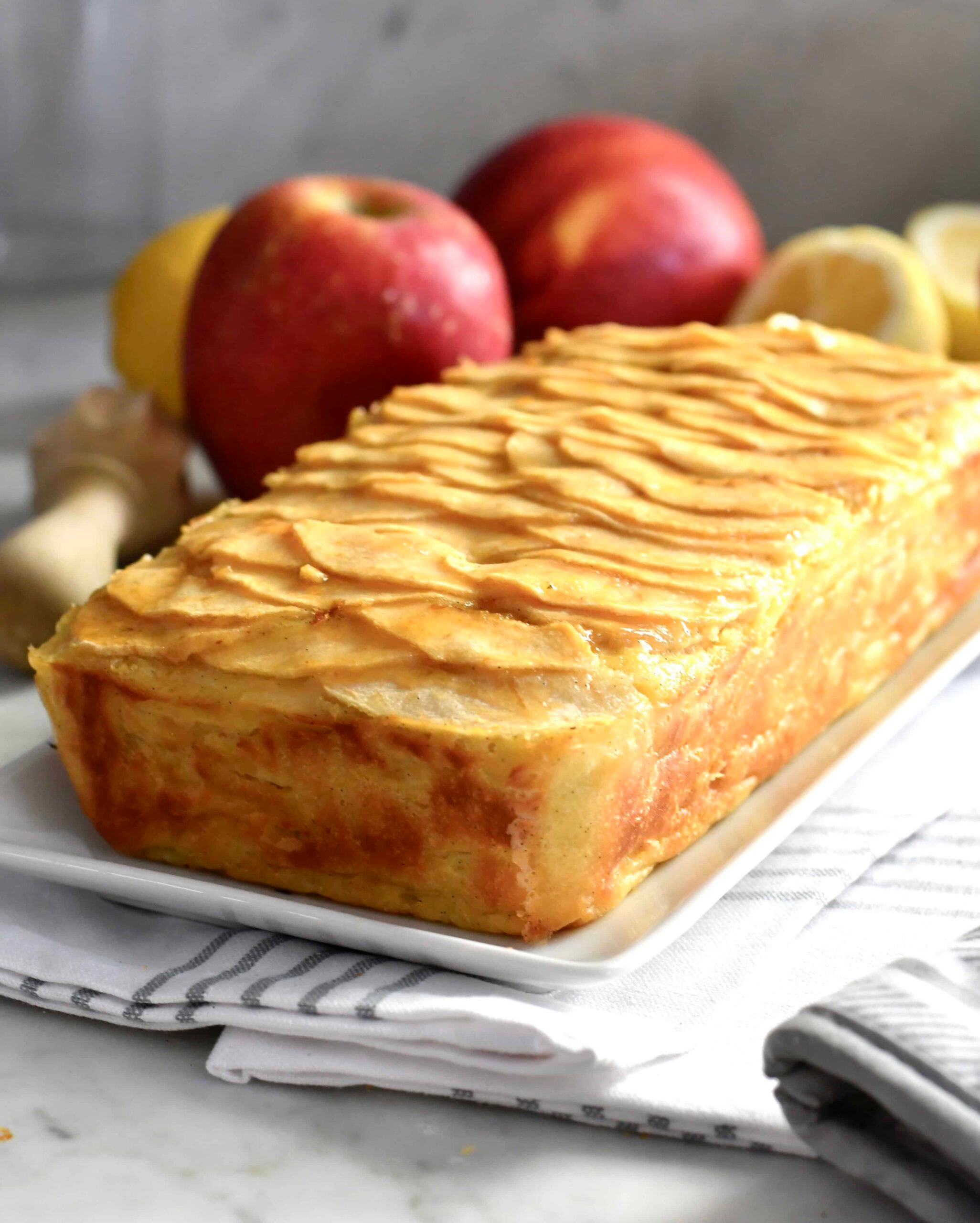 Invisible Apple Loaf Cake