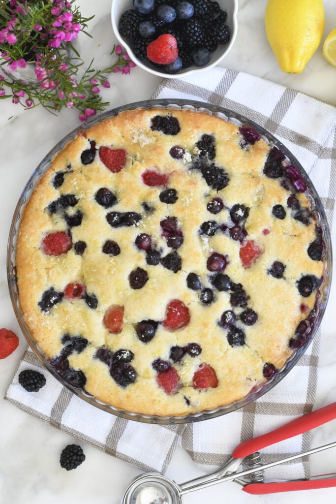 easy to make berry cobbler recipe